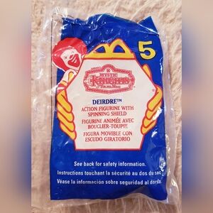 1999 Sabans Mystic Knights of Tir Na Nog Deirdre Figure McDonald's Toy NIP